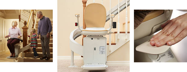 Silla salvaescaleras Curve Madrid